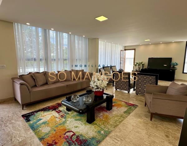 Casa de Alto Padrão de 371 m² à Venda com 2 Suítes e Spa no São Bento, Belo Horizonte - MG