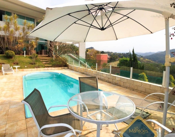 Casa de Alto Padrão de 650 m² à Venda com 1 Suíte e Espaço Gourmet no Veredas das Geraes, Nova Lima - MG