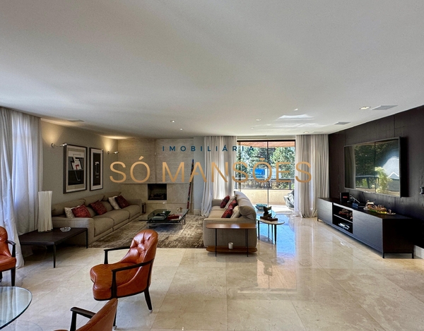 APARTAMENTO DE LUXO COM 565M² À VENDA NA ALAMEDA OSCAR NIEMEYER - VILA DA SERRA.