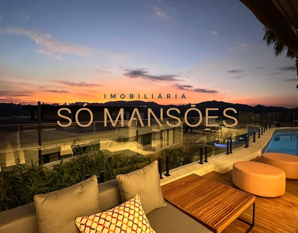 Casa de Luxo de 635 m² à Venda com 5 Suítes e Vista Definitiva no Quintas do Sol, Nova Lima - MG