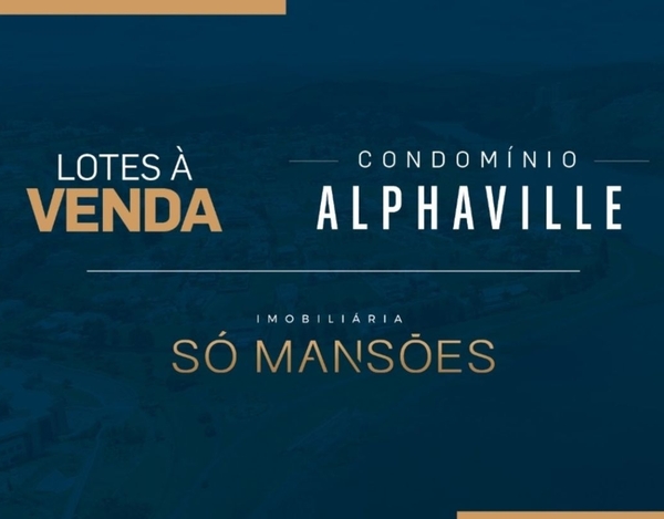 EXCELENTE LOTE DE 2.096M² À VENDA NO RESIDENCIAL INCONFIDENTES - ALPHAVILLE LAGOA DOS INGLESES