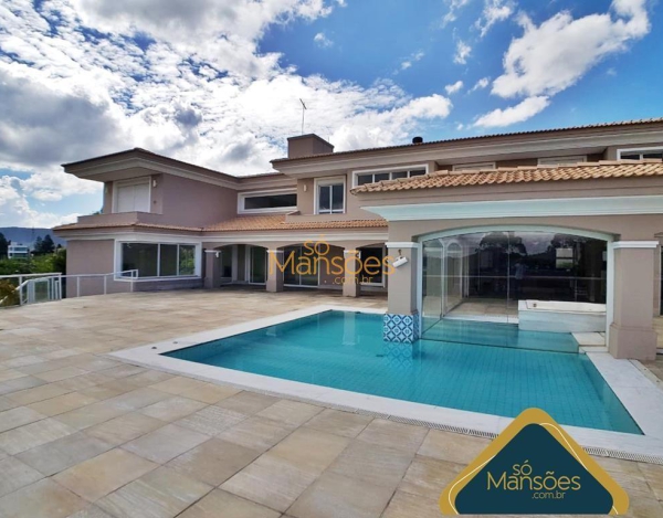 EXCLUSIVIDADE SÓ MANSÕES - LUXUOSA CASA À VENDA NO RESIDENCIAL DAS FLORES, ALPHAVILLE.