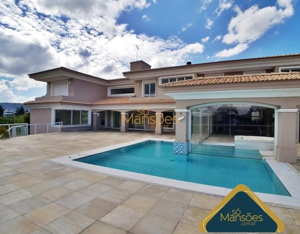EXCLUSIVIDADE SÓ MANSÕES - LUXUOSA CASA À VENDA NO RESIDENCIAL DAS FLORES, ALPHAVILLE.