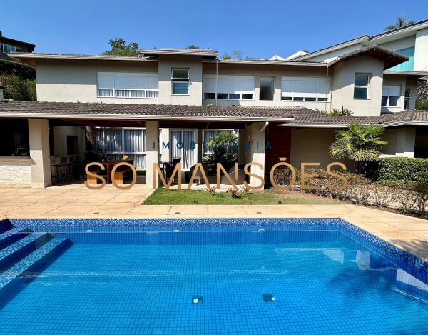 Casa de Luxo de 415 m² à Venda com 4 Suítes e Piscina Aquecida no Vale dos Cristais, Nova Lima - MG