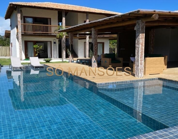 Casa de Luxo de 544 m² à Venda com 4 Suítes e Espaço Gourmet no Condomínio Trancoso Eco Residence - Bahia, Trancoso - BA