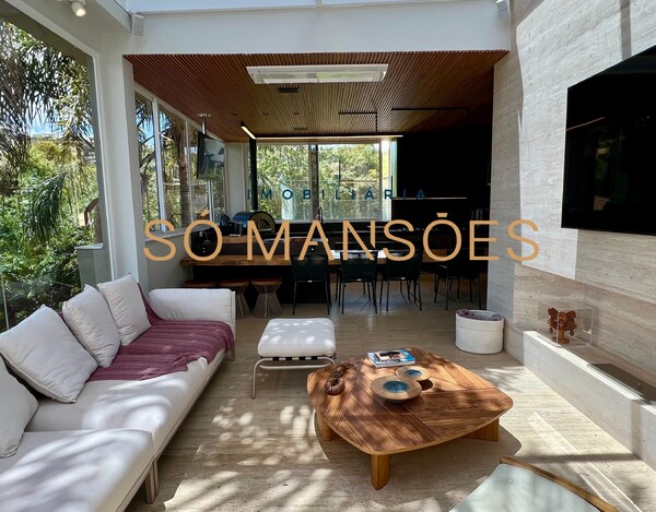 CASA À VENDA NO CONDOMÍNIO BOSQUE DA RIBEIRA / VISTA PRIVILEGIADA COM UM BELO JARDIM