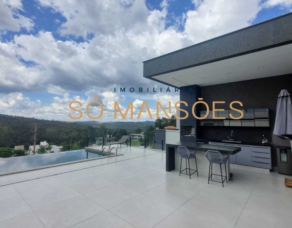 Casa Espaçosa de 311 m² à Venda com 4 Suítes e Piscina Aquecida no Alphaville - Lagoa dos Ingleses, Nova Lima - MG