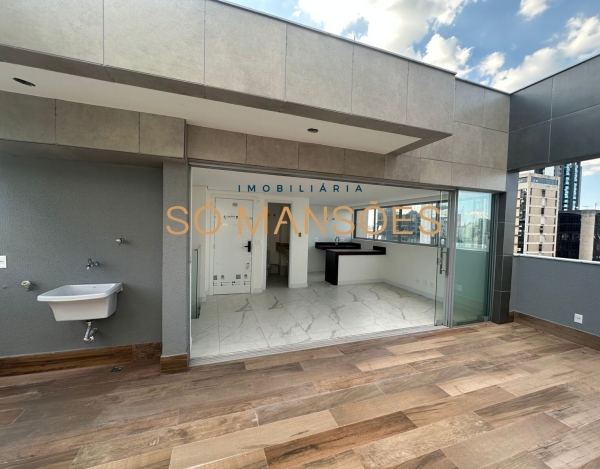Cobertura de 115 m² à Venda com 2 Suítes e Spa no Savassi, Belo Horizonte - MG