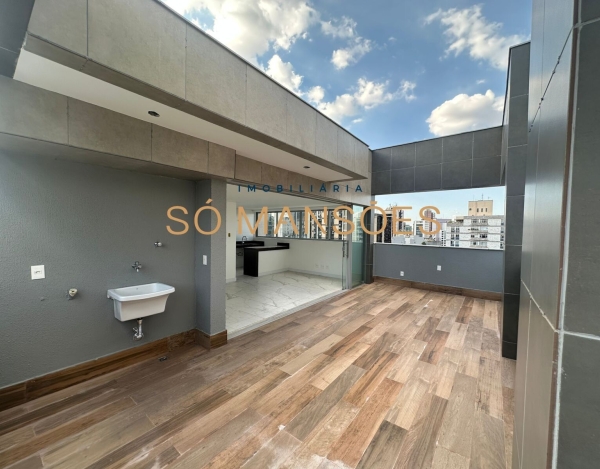 Cobertura de 115 m² à Venda com 2 Suítes e Spa no Savassi, Belo Horizonte - MG