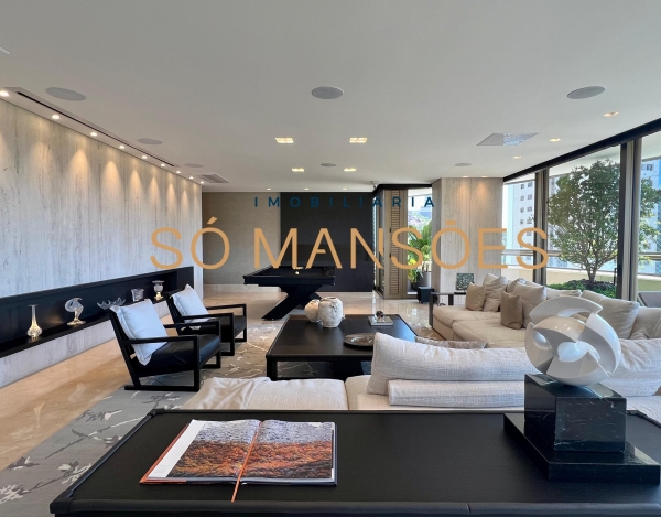 Apartamento de Luxo de 576 m² à Venda com 4 Suítes e Vista Panorâmica no Vale do Sereno, Nova Lima - MG