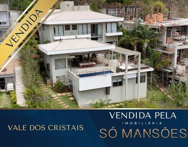 CASA A VENDA NO CONDOMÍNIO VALE DOS CRISTAIS EM NOVA LIMA MG