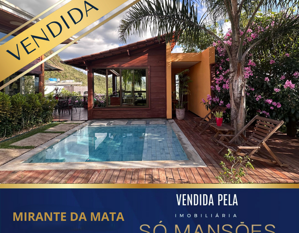 CASA A VENDA NO CONDOMÍNIO MIRANTE DA MATA EM NOVA LIMA 