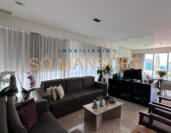 Apartamento de Alto Padrão de 175 m² à Venda com 1 Suíte e Vista Panorâmica no Condomínio Nenhum, Belo Horizonte - MG