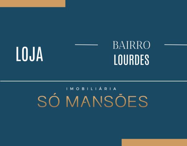 LOJA À VENDA NO BAIRRO DE LOURDES EM BH