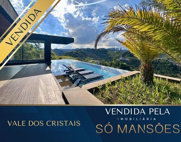 VALE DOS CRISTAIS -  CONFORTO E DESIGN ELEVADOS AO MAIS ALTO NÍVEL