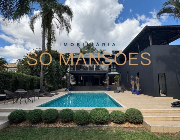 Casa de Alto Padrão de 417 m² à Venda com 3 Suítes e Lazer Completo no Condomínio Pampulha, Belo Horizonte - MG
