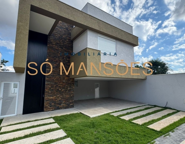 Casa Espaçosa de 411 m² à Venda com 4 Suítes e Vista Definitiva no Portal do Sol, Contagem - MG