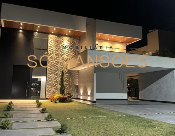 Casa de Alto Padrão de 426 m² à Venda com 2 Suítes e Lazer Completo no Veredas da Lagoa - Lagoa santa, Lagoa Santa - MG