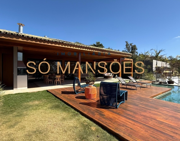 Casa de Alto Padrão de 405 m² à Venda com 3 Suítes e Vista Panorâmica no Quintas do Sol, Nova Lima - MG