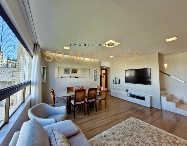 Cobertura Duplex de 222 m² à Venda com 1 Suíte e Vista Panorâmica no Vale do Sereno, Nova Lima - MG