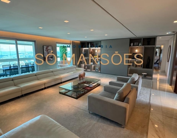 Apartamento de Luxo de 512 m² à Venda com 5 Suítes e Vista Panorâmica no Vila da Serra, Nova Lima - MG