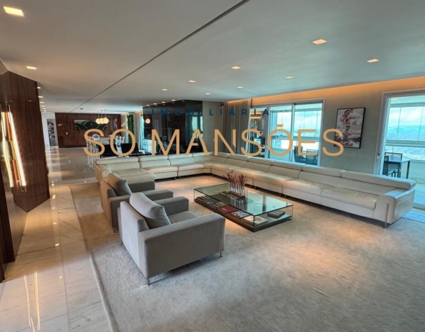 Apartamento de Luxo de 512 m² à Venda com 5 Suítes e Vista Panorâmica no Vila da Serra, Nova Lima - MG
