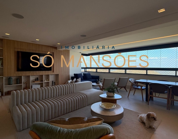 Apartamento de Alto Padrão de 190 m² à Venda com 4 Suítes e Vista Deslumbrante no Vila da Serra, Nova Lima - MG