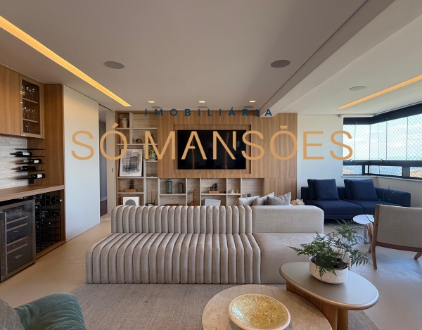 Apartamento de Alto Padrão de 190 m² à Venda com 4 Suítes e Vista Deslumbrante no Vila da Serra, Nova Lima - MG