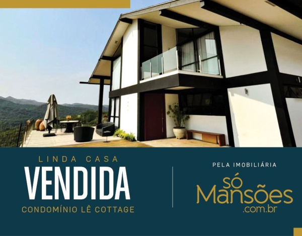 Casa vendida no condomínio Le Cottage