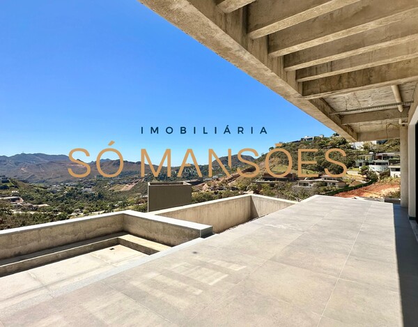 VALE DOS CRISTAIS - CASA EM CONSTRUÇÃO À VENDA EM NOVA LIMA