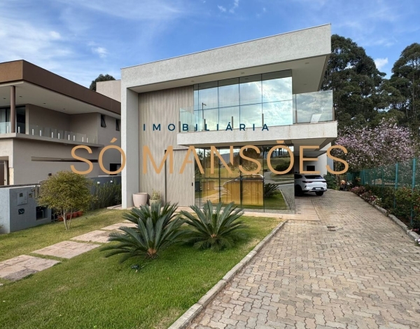 Casa de Luxo de 650 m² à Venda com 2 Suítes e Espaço Gourmet no Alphaville - Lagoa dos Ingleses, Nova Lima - MG