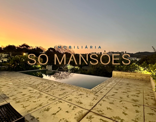 Casa de Luxo de 585 m² à Venda com 5 Suítes e Vista Definitiva no Vale dos Cristais, Nova Lima - MG
