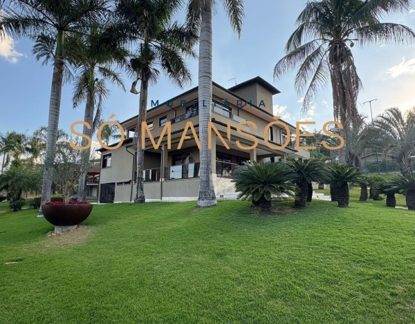 Casa Exclusiva de 1.500 m² à Venda com 5 Suítes e Lazer Completo no Condados da Lagoa, Lagoa Santa - MG