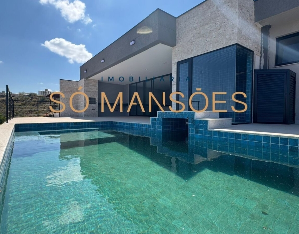 Casa de Alto Padrão de 258 m² à Venda com 2 Suítes e Sauna no Mont Ville - Lagoa Santa, Lagoa Santa - MG