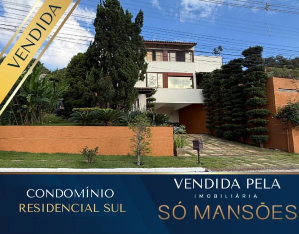 Bela casa com 3 pavimentos no Condomínio Residencial Sul