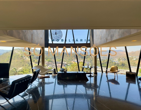 Casa de Luxo de 657 m² à Venda com 4 Suítes e Vista Panorâmica no Vale dos Cristais, Nova Lima - MG