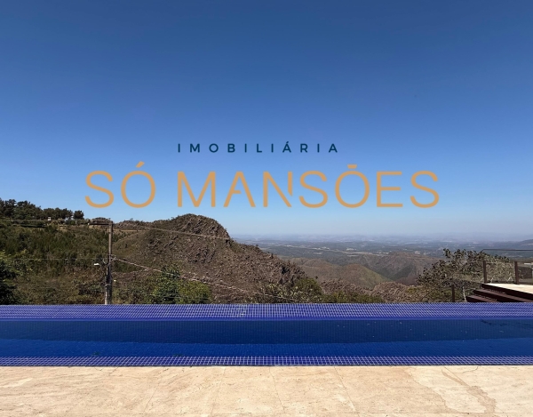Casa de Luxo de 483 m² à Venda com 3 Suítes e Vista Panorâmica no Condomínio Retiro das Pedras, Brumadinho - MG