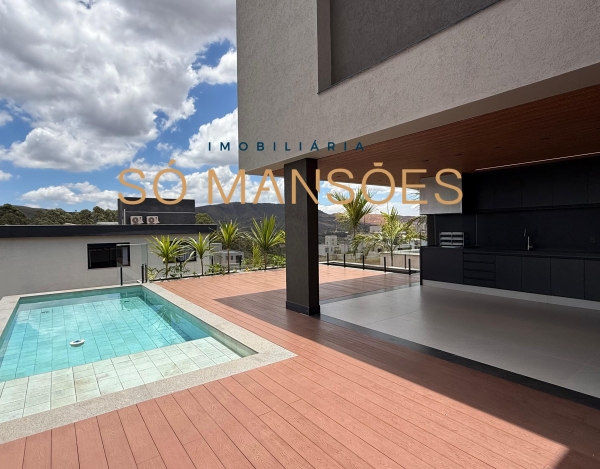 Casa de Luxo de 442 m² à Venda com 4 Suítes e Espaço Gourmet no Condomínio Alphaville - Lagoa dos Ingleses, Nova Lima - MG