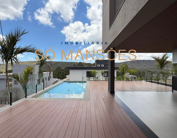 Casa de Luxo de 442 m² à Venda com 4 Suítes e Espaço Gourmet no Condomínio Alphaville - Lagoa dos Ingleses, Nova Lima - MG