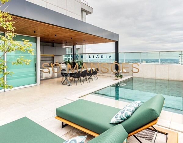 COBERTURA TOP HOUSE À VENDA NO VILA DA SERRA COM VISTA PARA NOVA LIMA