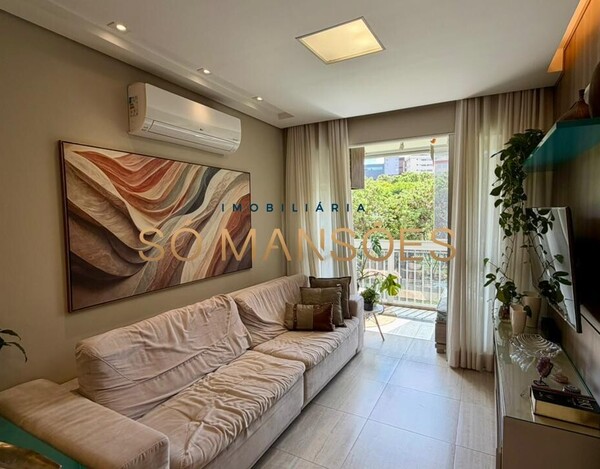 APARTAMENTO MOBILIADO DE 85M² À VENDA NO CONDOMÍNIO AQUA CLUBE RESIDENCIAL NA REGIÃO DO BURITIS.