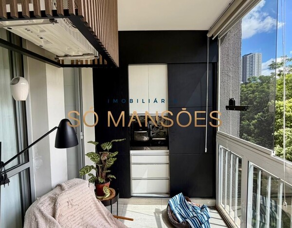 APARTAMENTO MOBILIADO DE 85M² À VENDA NO CONDOMÍNIO AQUA CLUBE RESIDENCIAL NA REGIÃO DO BURITIS.