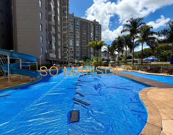 APARTAMENTO MOBILIADO DE 85M² À VENDA NO CONDOMÍNIO AQUA CLUBE RESIDENCIAL NA REGIÃO DO BURITIS.