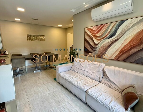 APARTAMENTO MOBILIADO DE 85M² À VENDA NO CONDOMÍNIO AQUA CLUBE RESIDENCIAL NA REGIÃO DO BURITIS.