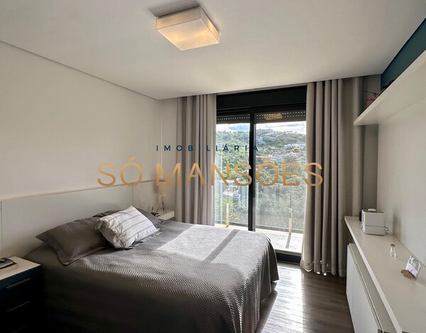 Exclusividade Só Mansões. Casa de 511m² e vista privilegiada à venda no condomínio Vale dos Cristais.