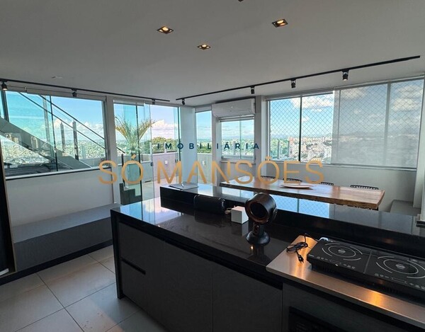 COBERTURA TRIPLEX DE LUXO COM VISTA DEFINITIVA PRÓXIMA AO COLÉGIO BATISTA MINEIRO