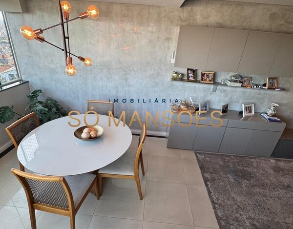 COBERTURA TRIPLEX DE LUXO COM VISTA DEFINITIVA PRÓXIMA AO COLÉGIO BATISTA MINEIRO