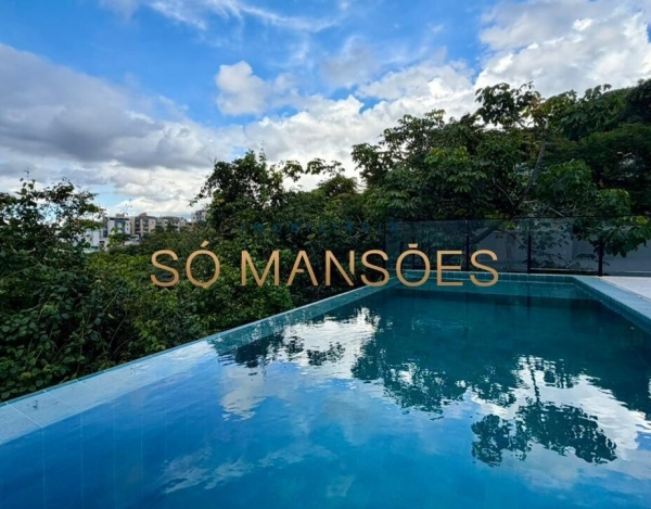 Casa de Luxo de 622 m² à Venda com 4 Suítes e Vista Definitiva no Condomínio Vila Sogno, Belo Horizonte - MG