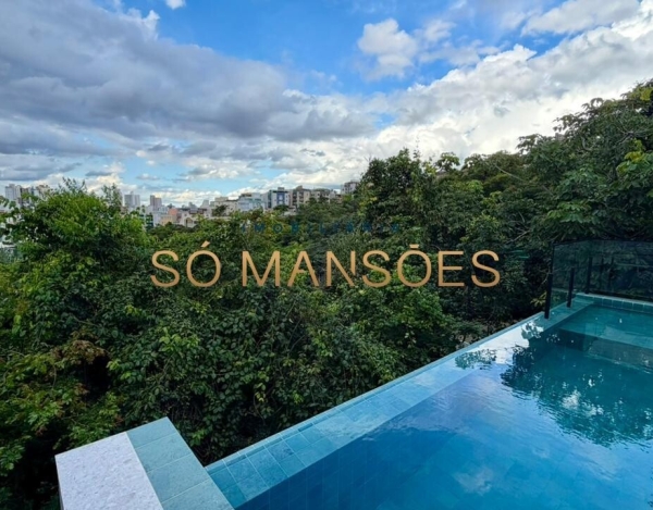 Casa de Luxo de 622 m² à Venda com 4 Suítes e Vista Definitiva no Condomínio Vila Sogno, Belo Horizonte - MG