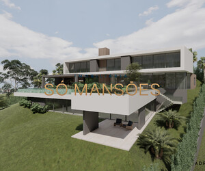 CASA EM CONSTRUÇÃO À VENDA NO VALE DOS CRISTAIS COM 952 M², ARQUITETURA CONTEMPORÂNEA E LAZER COMPLETO.